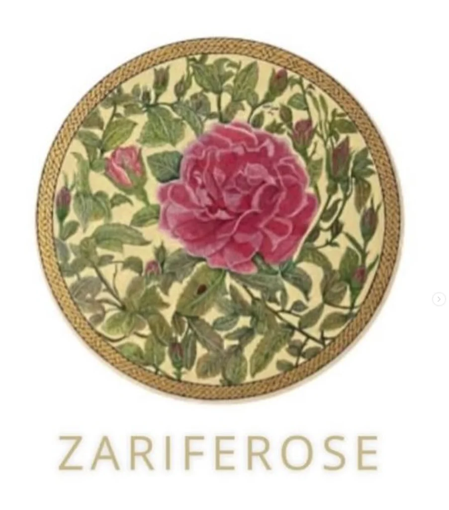Zarife Rose brand logo artwork